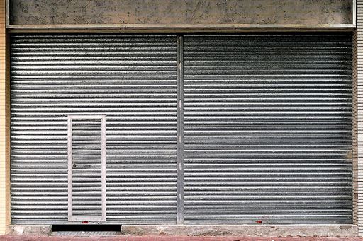 A GMS Shutter w/ wicket door